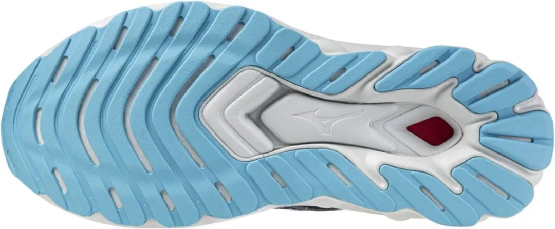 Mizuno Wave Skyrise 5 Hardloopschoenen Dames - 41 - Blauw/Lichtgrijs