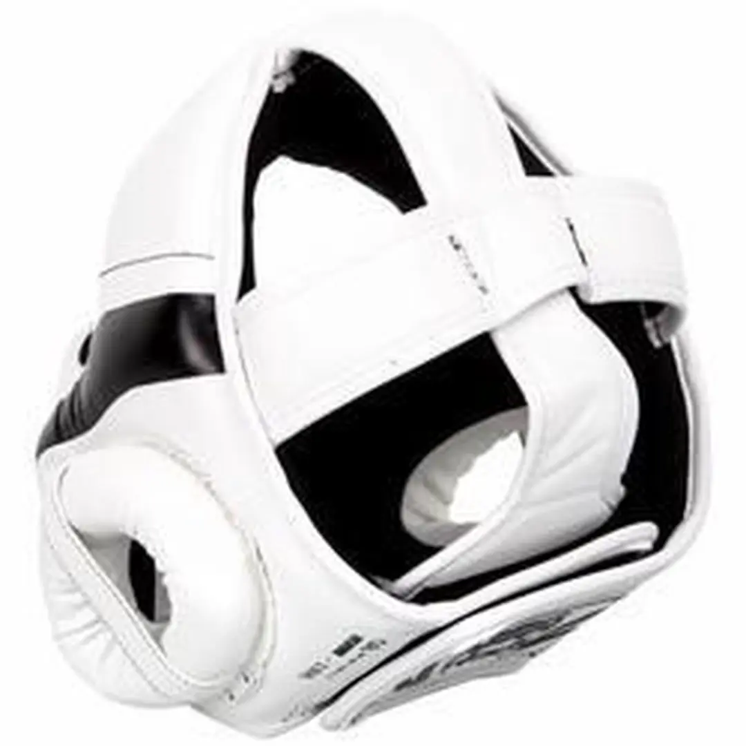 Venum ELITE Headgear Kickboks - Wit/Zwart - afbeelding 6 van 6