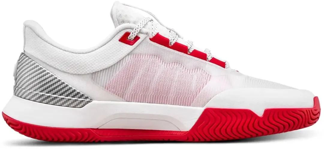 Wilson Intrigue Tour Clay Court Schoenen - EU 41 1/3 - Wit/Rood/Zwart