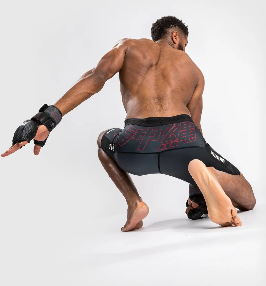 Venum Okinawa 3.0 Vale Tudo Short - XXL - Zwart/Rood