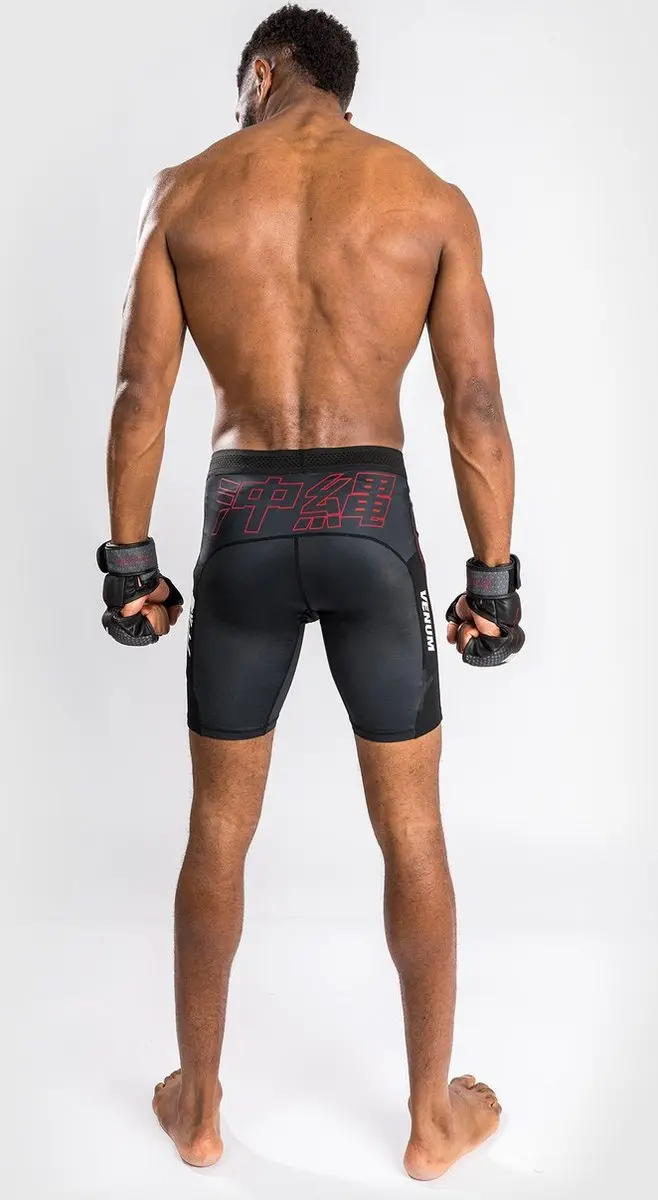 Venum Okinawa 3.0 Vale Tudo Short - XXL - Zwart/Rood