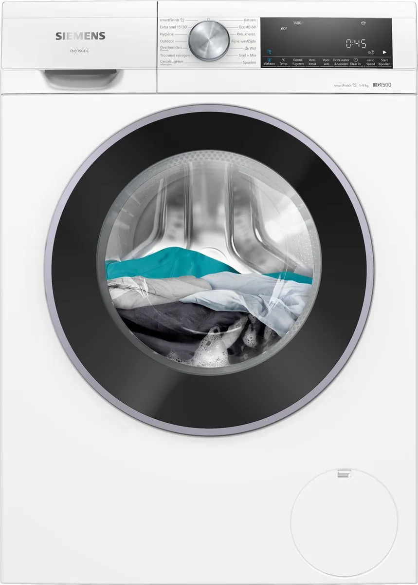 Siemens iQ500 WG44G2ZLNL Wasmachine 9kg 1400rpm - Wit