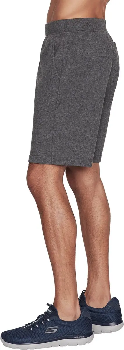 Skechers Explorer 9 Inch Short Heren Joggingbroek M1SH69 - Grijs