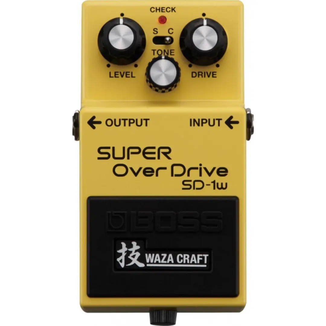 BOSS SD-1W Waza Craft Super Overdrive Pedal