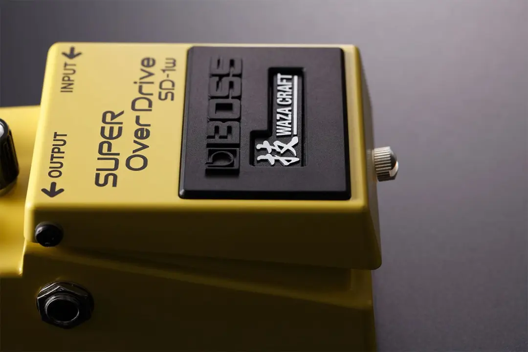 BOSS SD-1W Waza Craft Super Overdrive Pedal - Geel - afbeelding 4 van 6