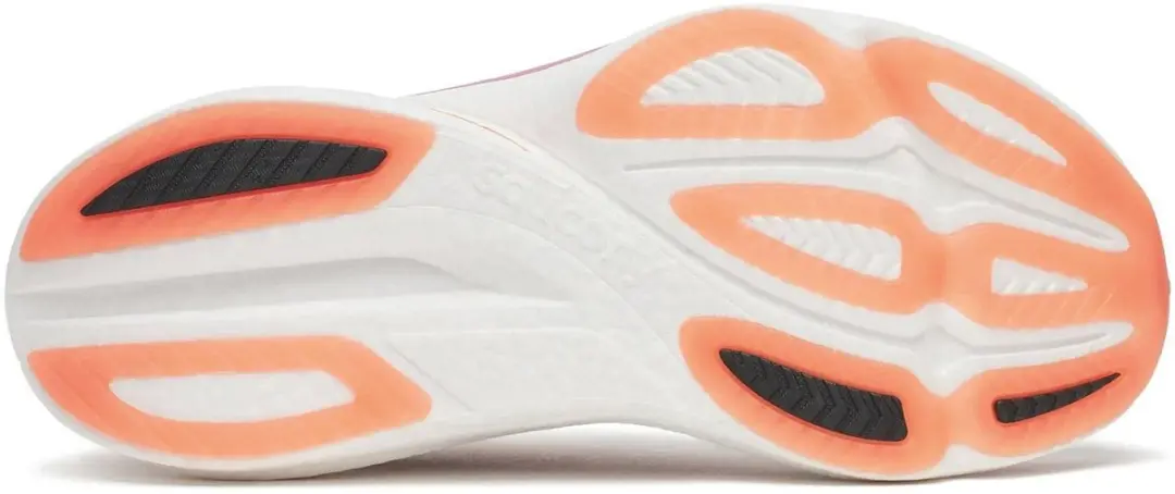 Saucony Endorphin Azura Hardloopschoenen Dames 39 - Roze/ Oranje/ Wit/ Zwart