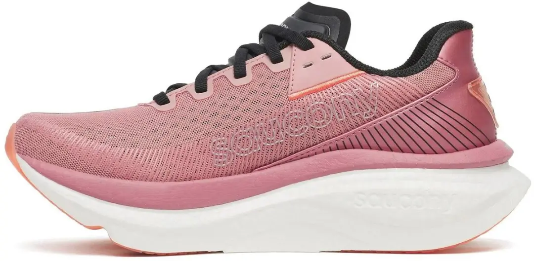 Saucony Endorphin Azura Hardloopschoenen Dames 39 - Roze/ Oranje/ Wit/ Zwart