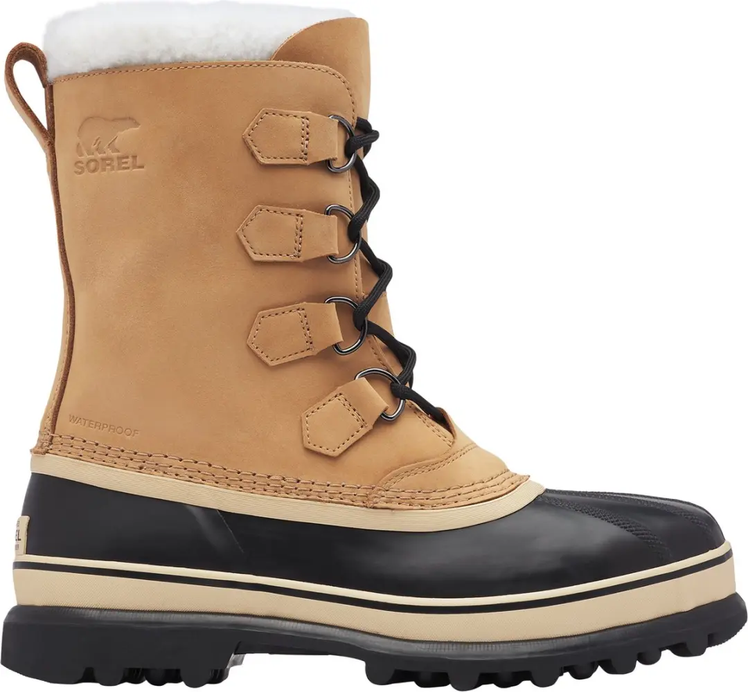 Sorel Caribou WP Heren Snowboots - Maat 40 - Buff