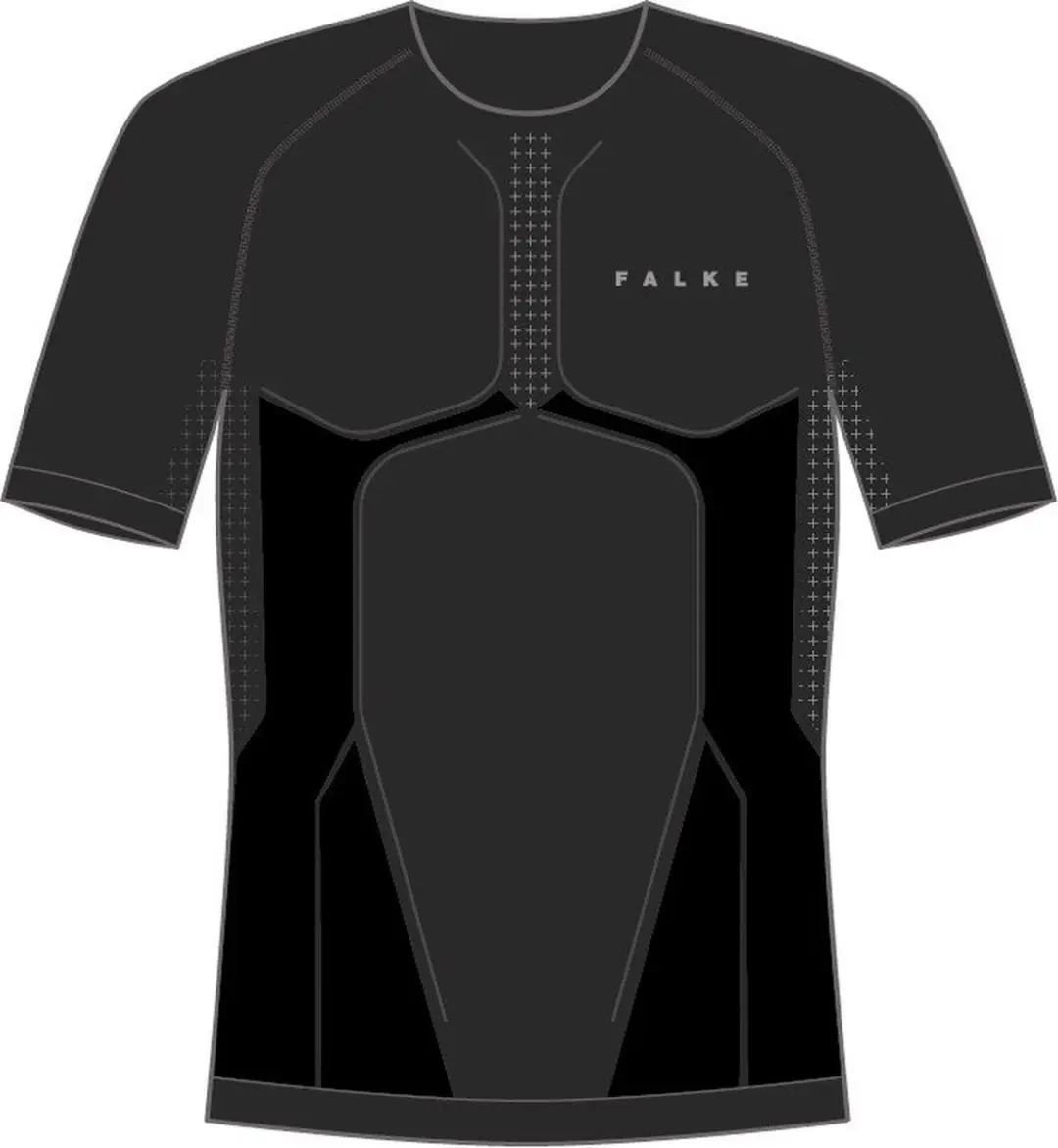 FALKE Heren Functioneel Shirt 39662 - XXL - Zwart