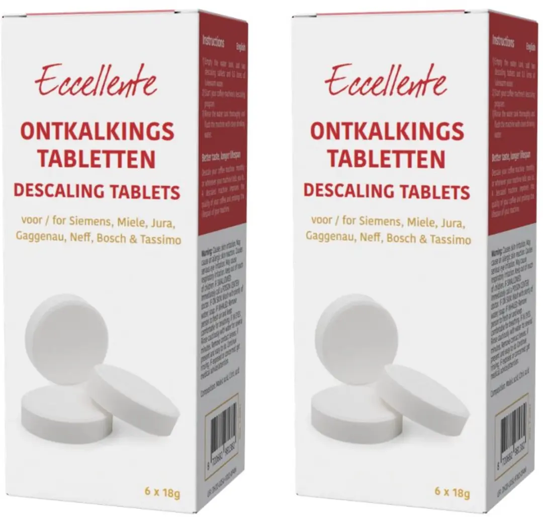 Eccellente Ontkalkingstabletten E-0431