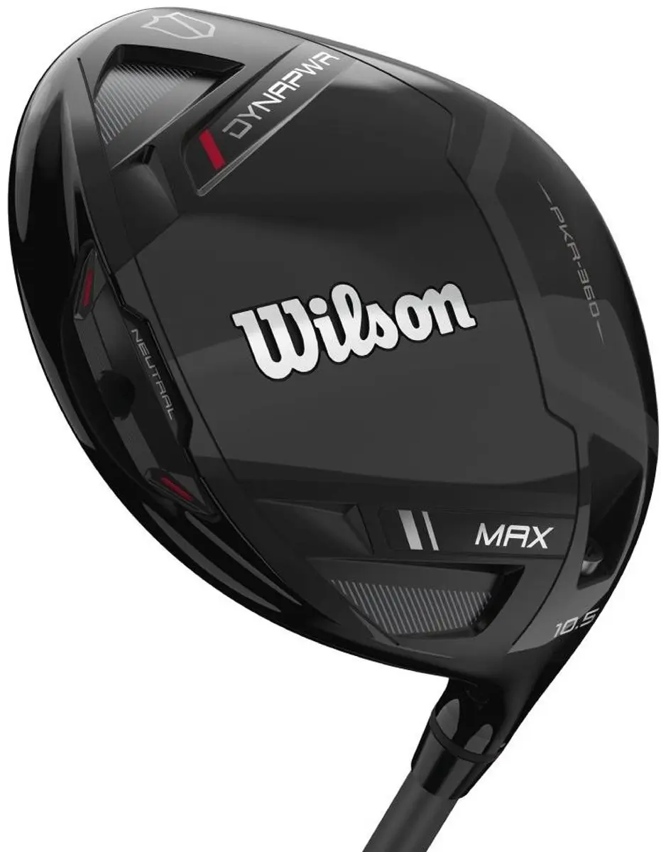 Wilson DynaPower 2 Max Driver 2025 - 9° - Zwart Rood