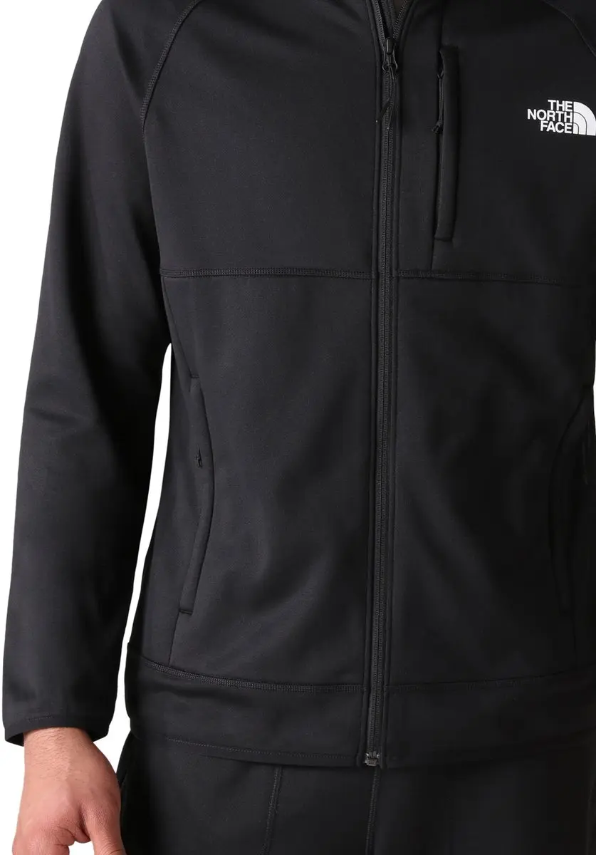 The North Face Heren Canyonlands Fleecejas - Zwart - L