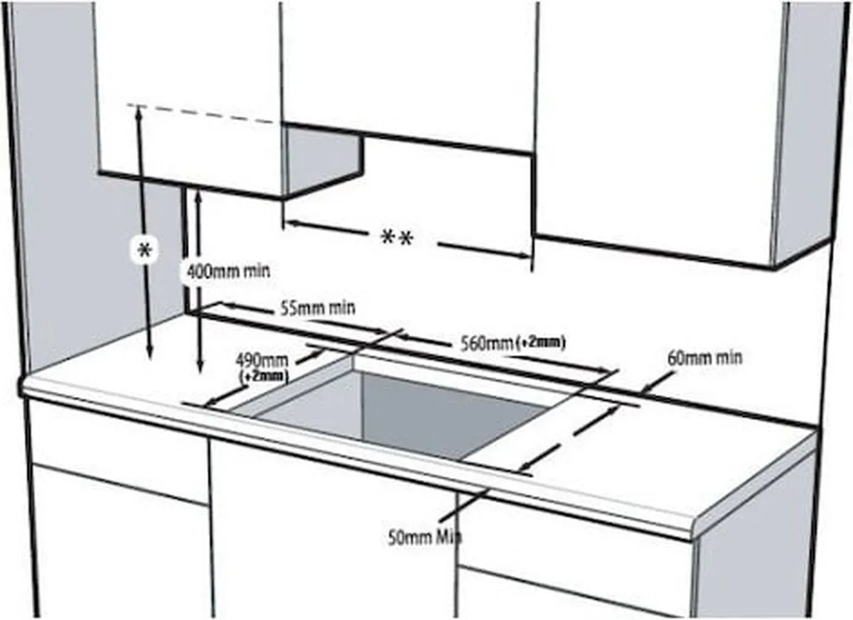 Beko HIC 64503 TX Keramische Kookplaat 60cm - 4 Zones - Zwart
