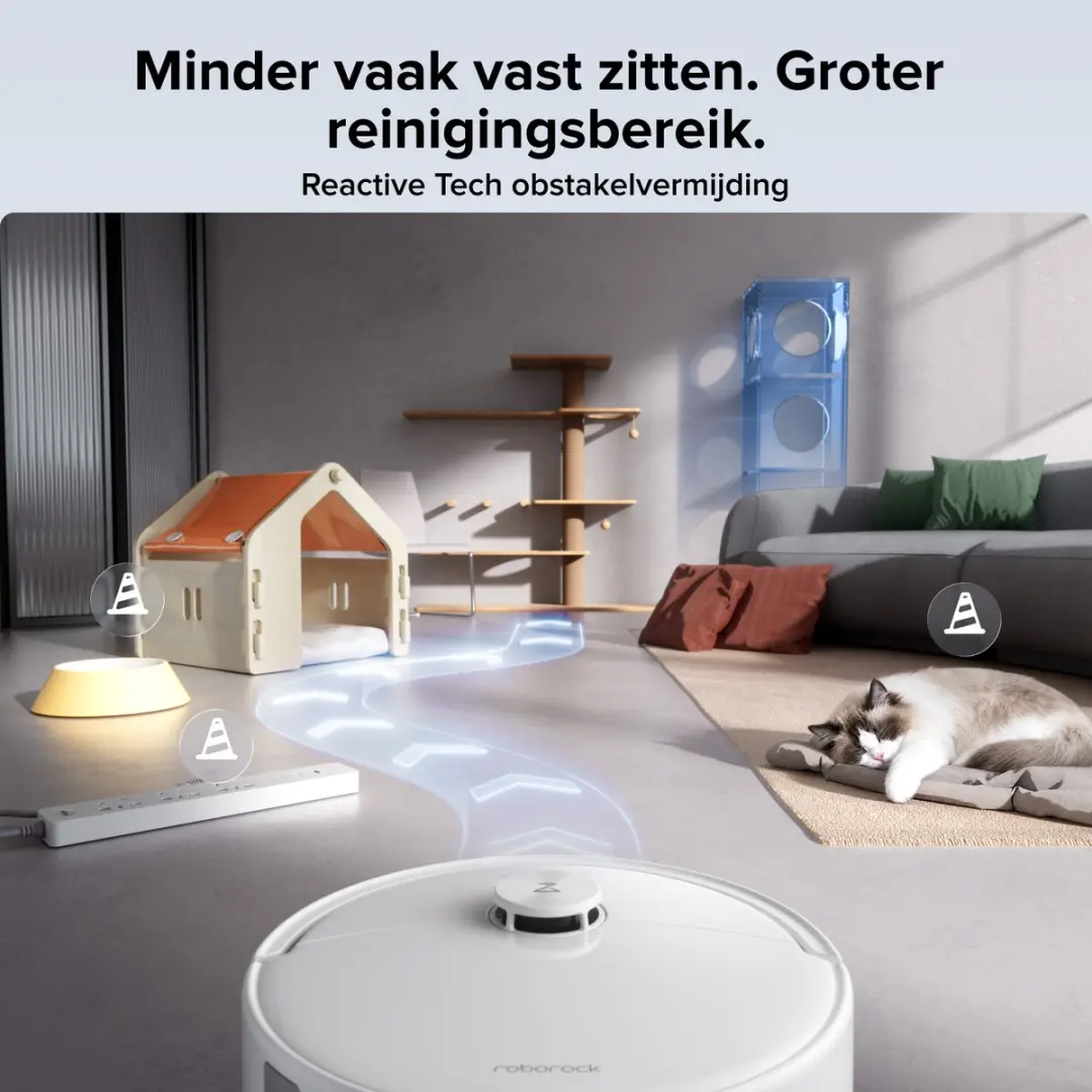 Roborock Qrevo 2 Pro Robotstofzuiger - 25.000 Pa - Wit