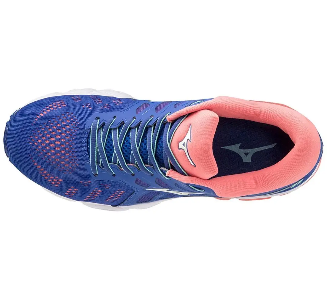 Mizuno Sportschoenen J1GD1909 - Maat 38 - Blauw/roze/wit - afbeelding 6 van 6