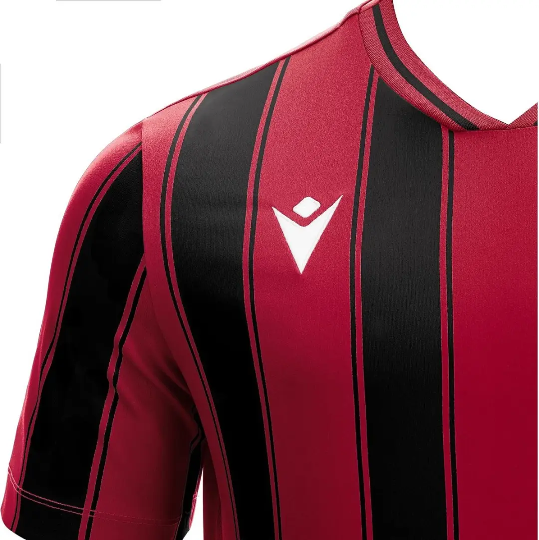 Macron Sceptrum Shirt Heren - Rood/Zwart 5XL