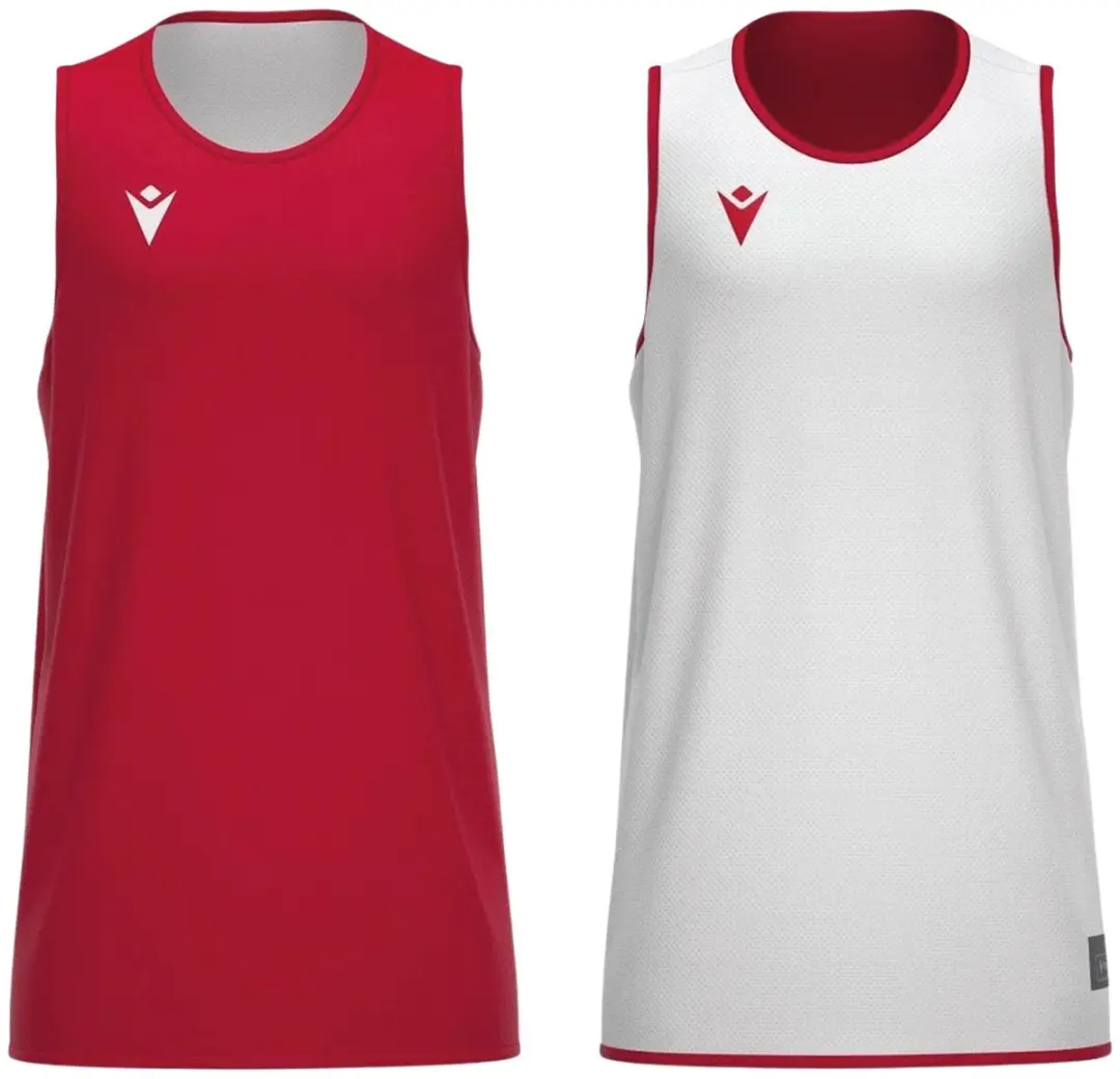Macron X500 Reversible Basketbalshirt Heren