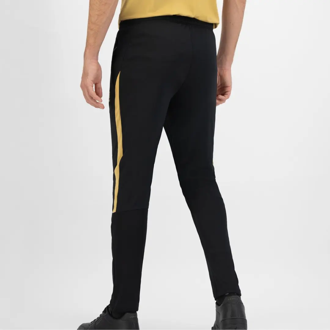 Cruyff Turn Tech Trainingsbroek M - Zwart/Goud