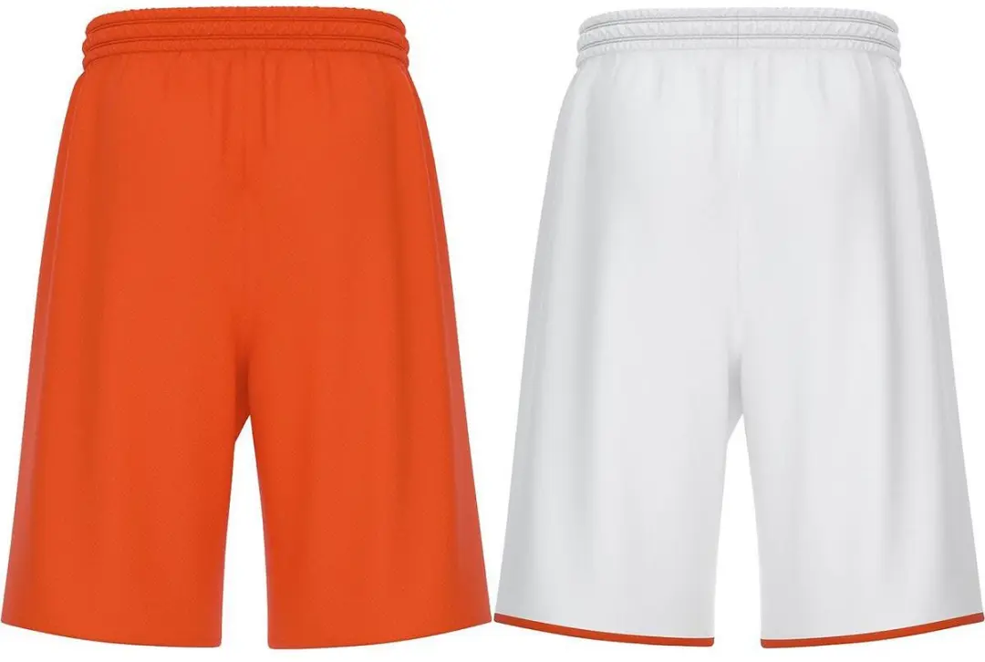 Macron X500 Reversible Short Kinderen - 140 Oranje/Wit
