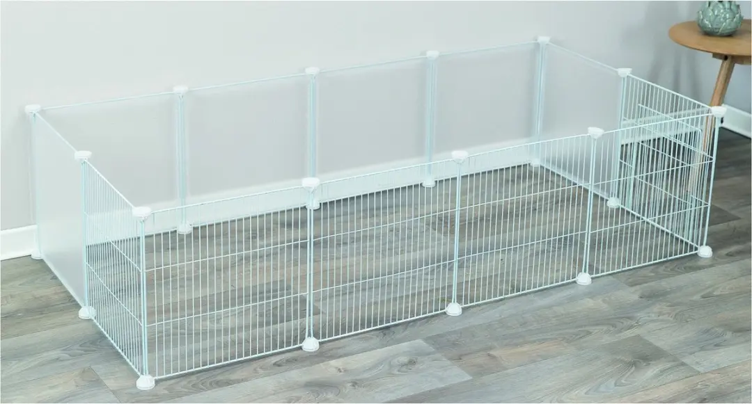 Trixie Indoorren Metaal/Kunststof Wit 140x70x35cm - afbeelding 6 van 6