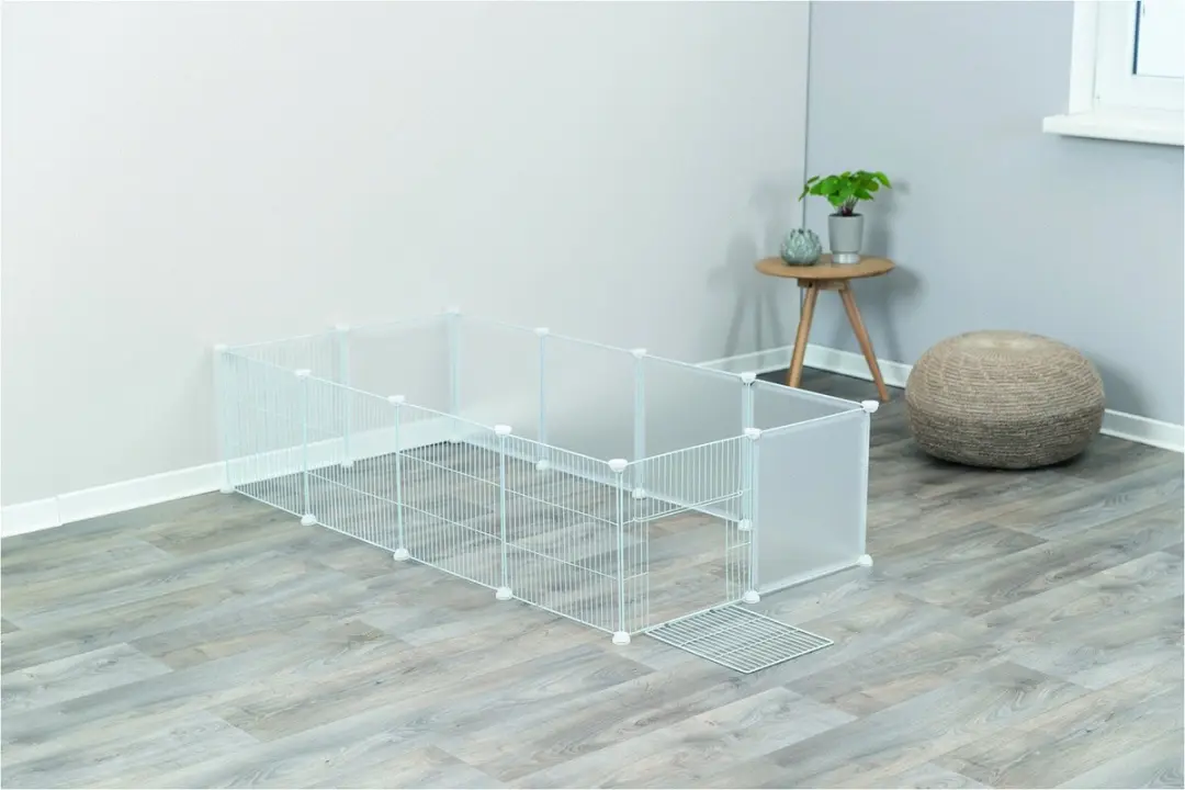 Trixie Indoorren Metaal/Kunststof Wit 140x70x35cm - afbeelding 5 van 6