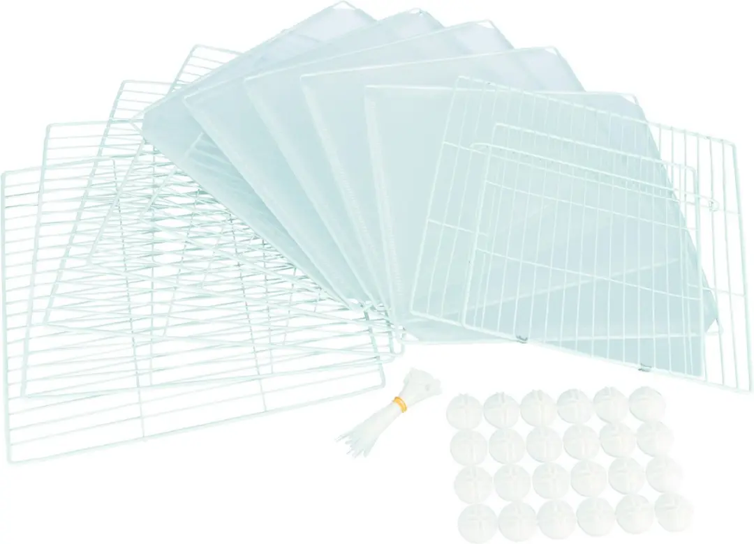 Trixie Indoorren Metaal/Kunststof Wit 140x70x35cm - afbeelding 4 van 6
