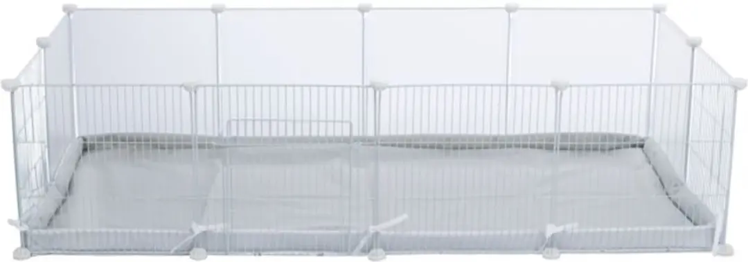 Trixie Indoorren Metaal/Kunststof Wit 140x70x35cm - afbeelding 2 van 6