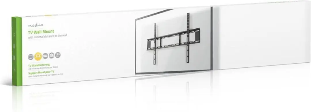 Nedis TVWM1051BK Vaste TV Muurbeugel - 37-70" 35kg