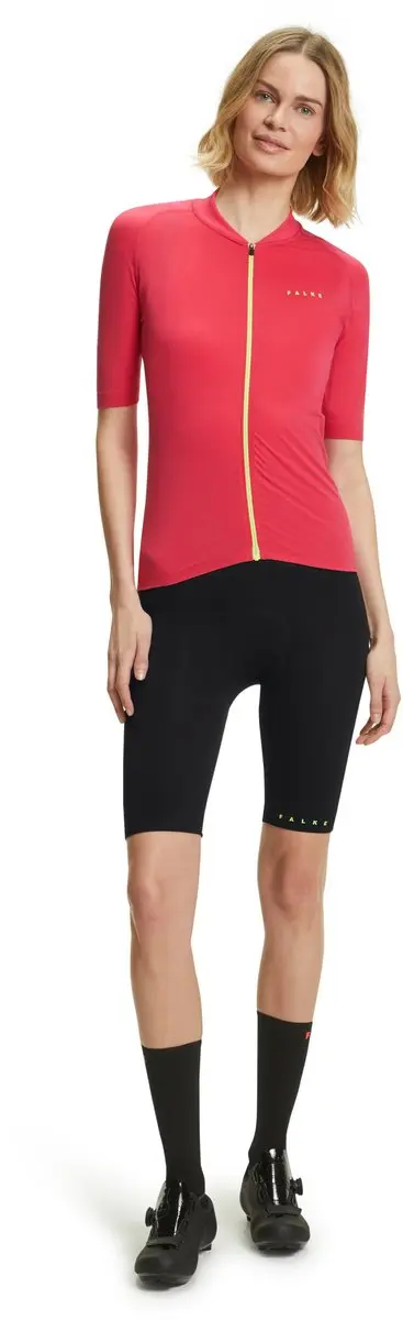 Falke Damen Biking Bib Seamless Fietsbroek - XS - Zwart