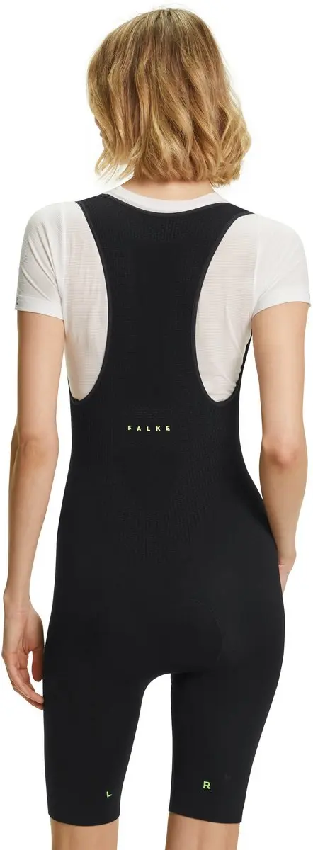 Falke Damen Biking Bib Seamless Fietsbroek - XS - Zwart