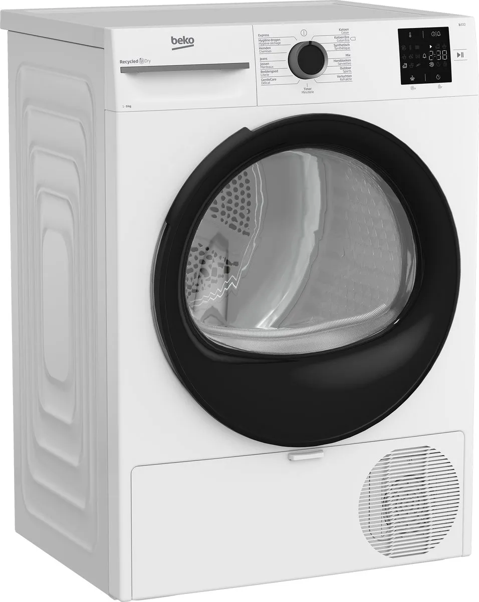 Beko BM3T3923W Warmtepompdroger 9kg - Wit