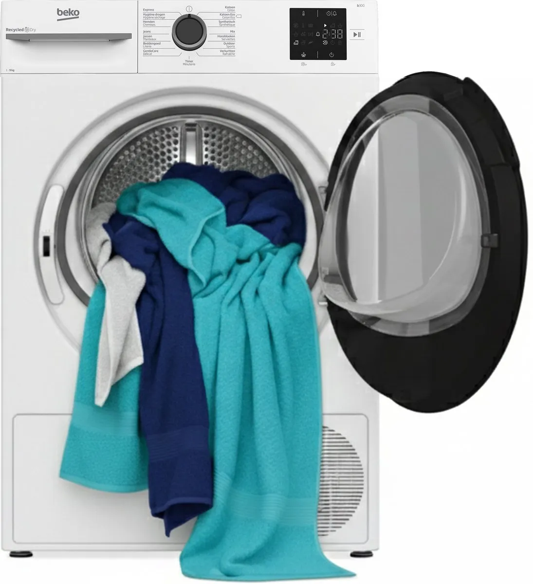 Beko BM3T3923W Warmtepompdroger 9kg - Wit