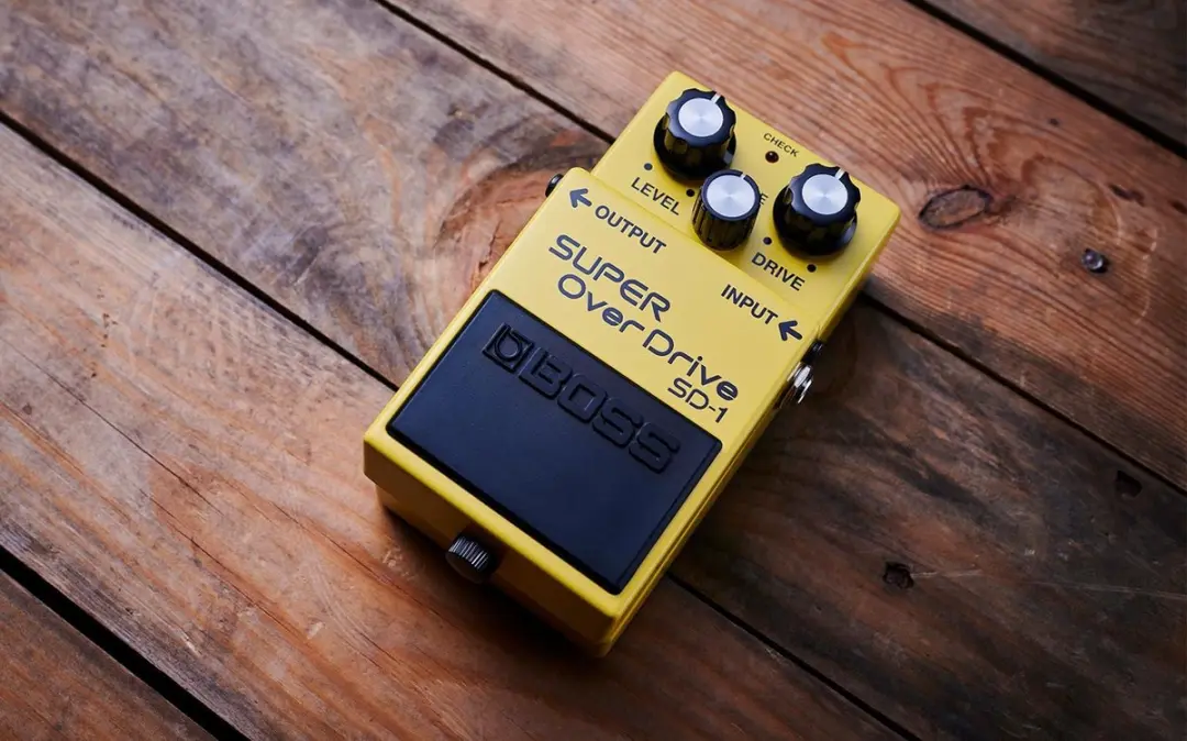 BOSS SD-1 Super Overdrive Pedal - Geel - afbeelding 2 van 6
