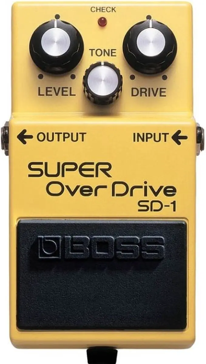 BOSS SD-1 Super Overdrive Pedal - Geel - afbeelding 6 van 6