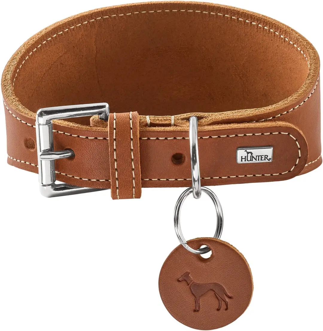 Hunter Windhond Halsband Aalborg Cognac