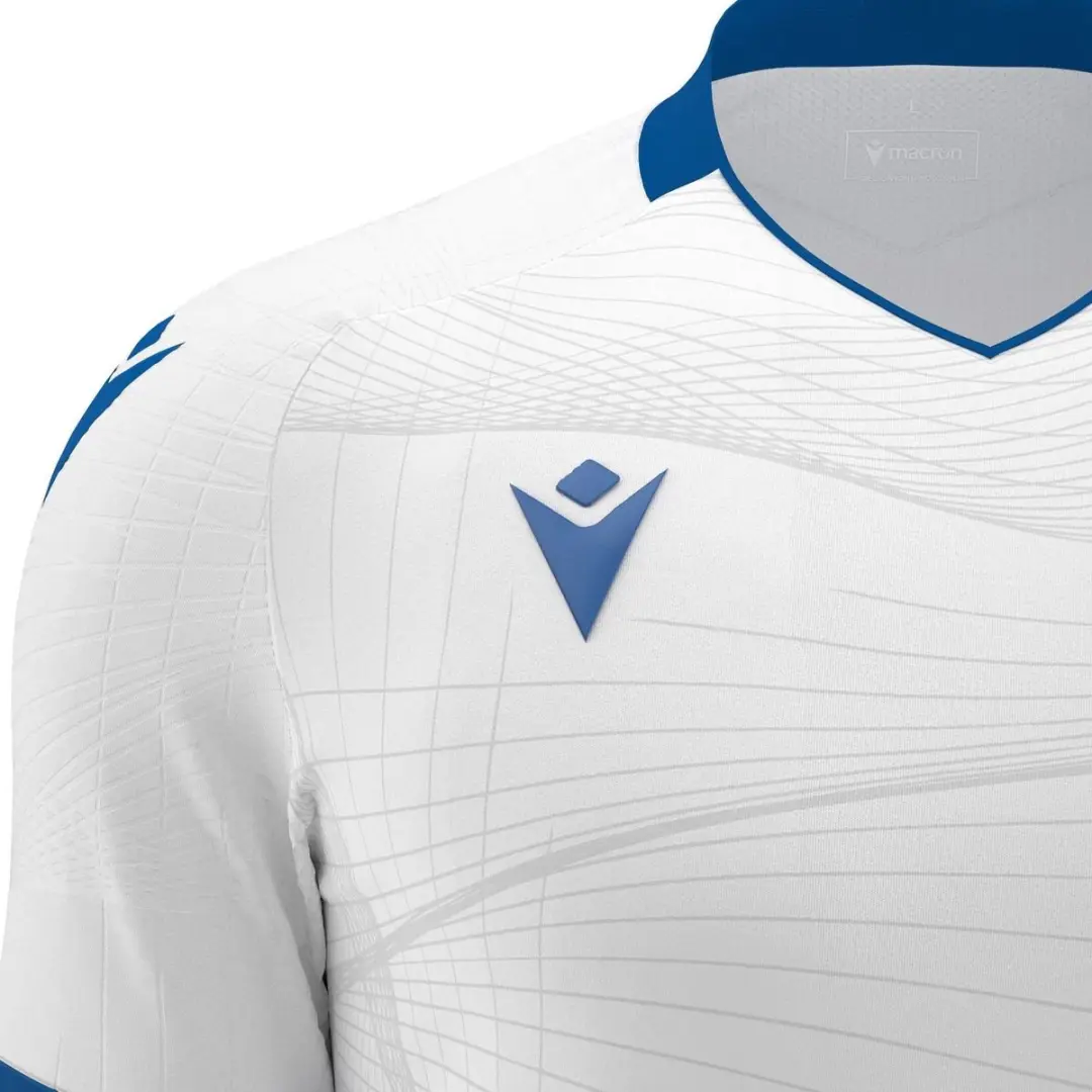 Macron Wyvern Eco Shirt Korte Mouw Heren - XL - Wit