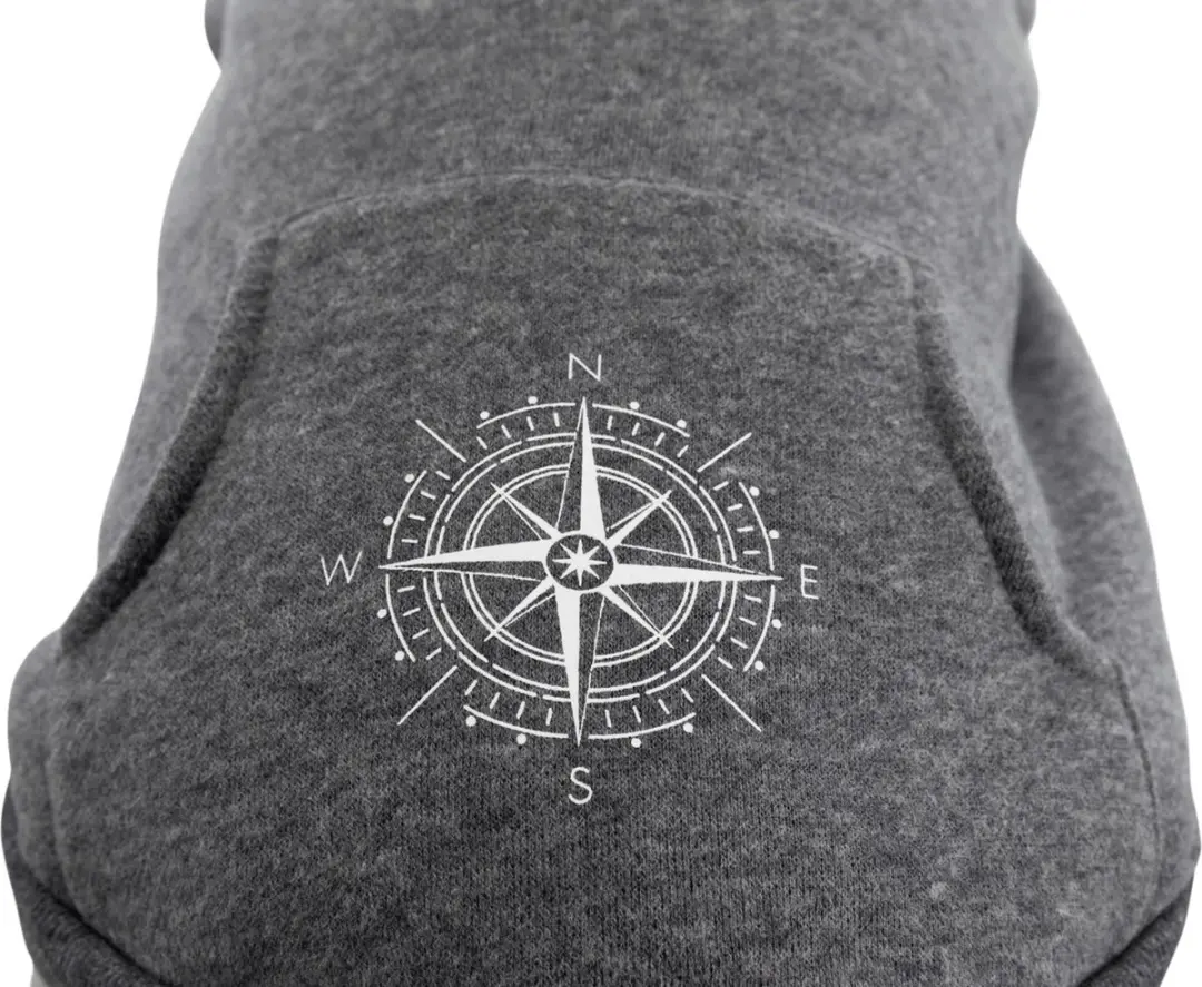 Trixie Be Nordic Hoodie Flensburg Hondentrui - Grijs 62cm - afbeelding 3 van 6