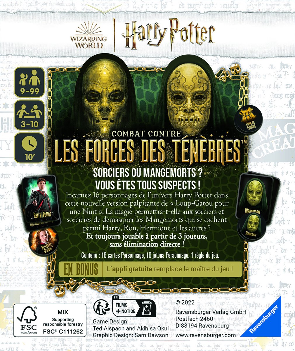 Ravensburger 27354, Kaartspel, 9 jaar