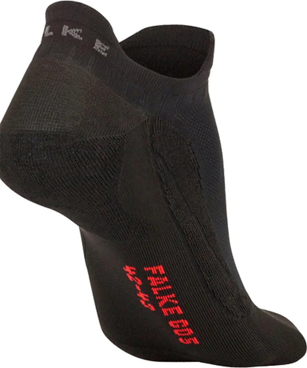 Falke GO2 Invisible Golfsokken Heren - Medium Padding - Zwart