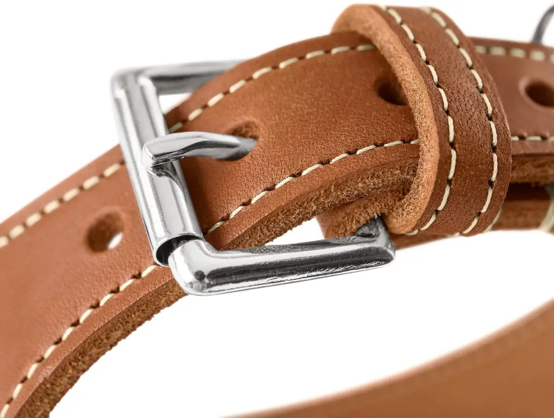 Hunter Windhond Halsband Aalborg Cognac - Maat 42