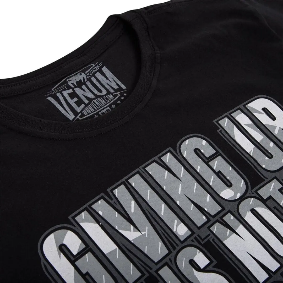 Venum THEORY T-Shirt - Katoen - XL - Zwart