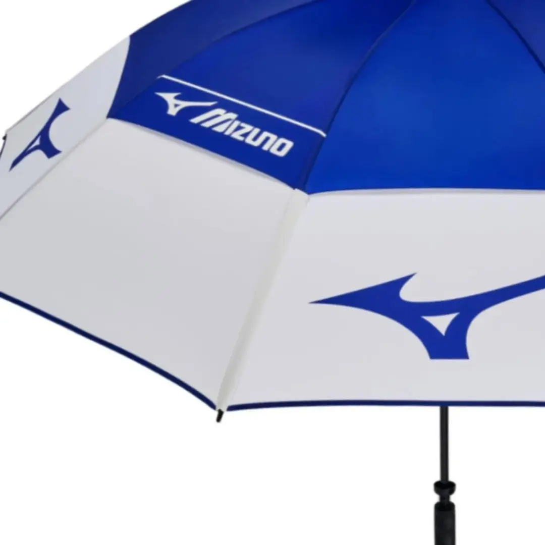 Mizuno Tour 68 Golfparaplu 2025 - Blauw/Wit