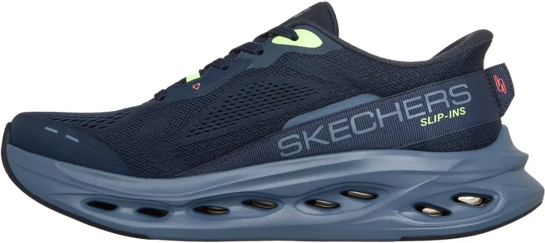 Skechers Max Cushioning Glide-Step Heren Sportschoenen - Donkerblauw