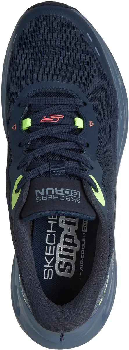 Skechers Max Cushioning Glide-Step Heren Sportschoenen - Donkerblauw