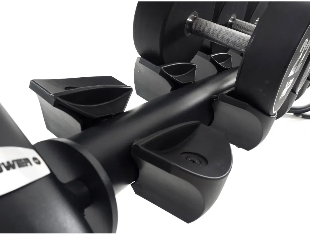 Muscle Power Dumbbellrek Deluxe - Zwart