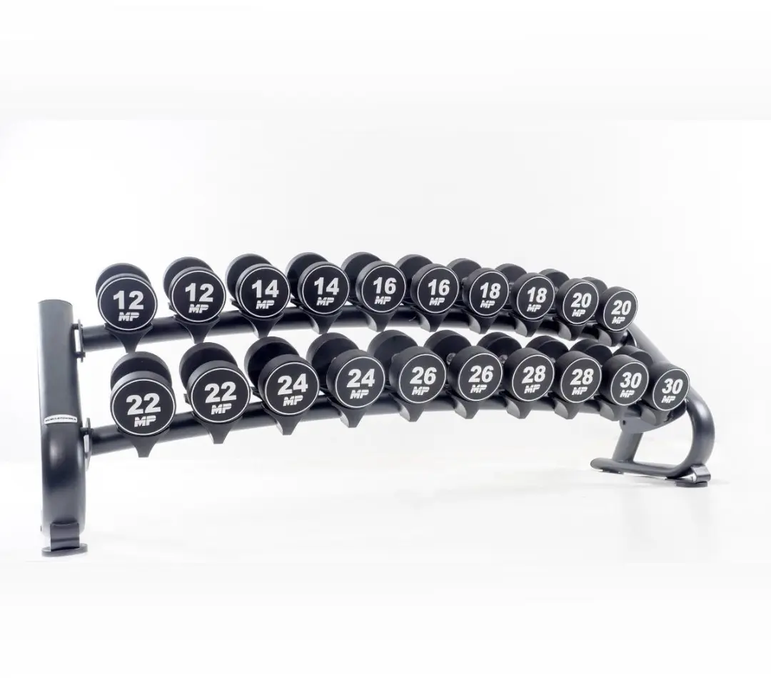 Muscle Power Dumbbellrek Deluxe - Zwart