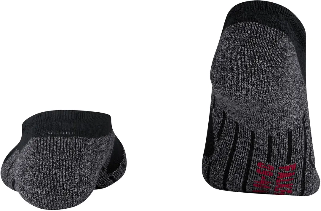 Falke RU3 Comfort Invisible Hardloopsokken - Extra Sterke Padding - Dames - Zwart