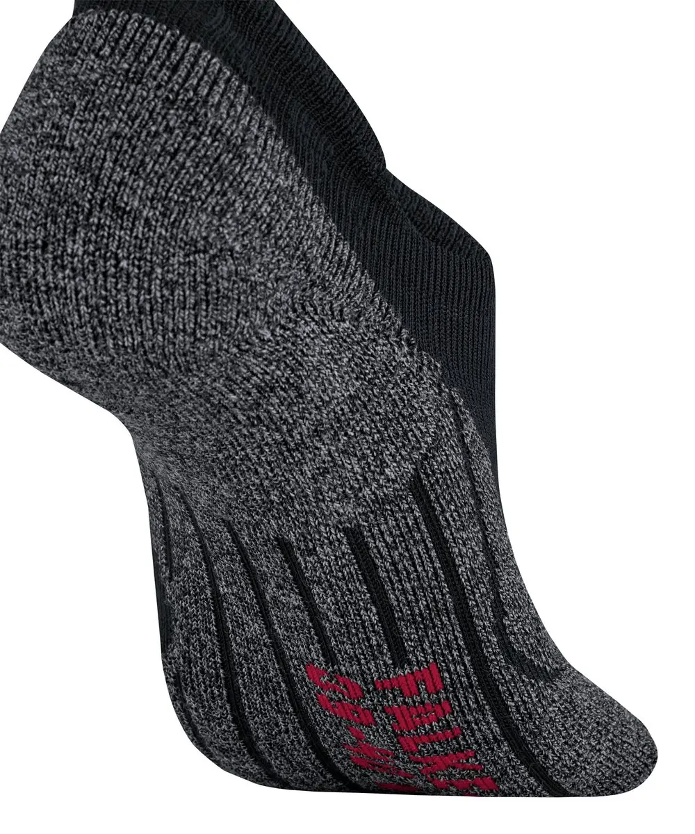 Falke RU3 Comfort Invisible Hardloopsokken - Extra Sterke Padding - Dames - Zwart