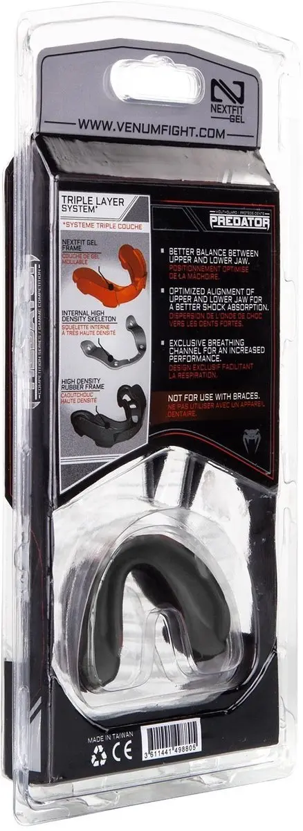 Venum Predator Serie Mondbeschermer - Zwart - afbeelding 6 van 6