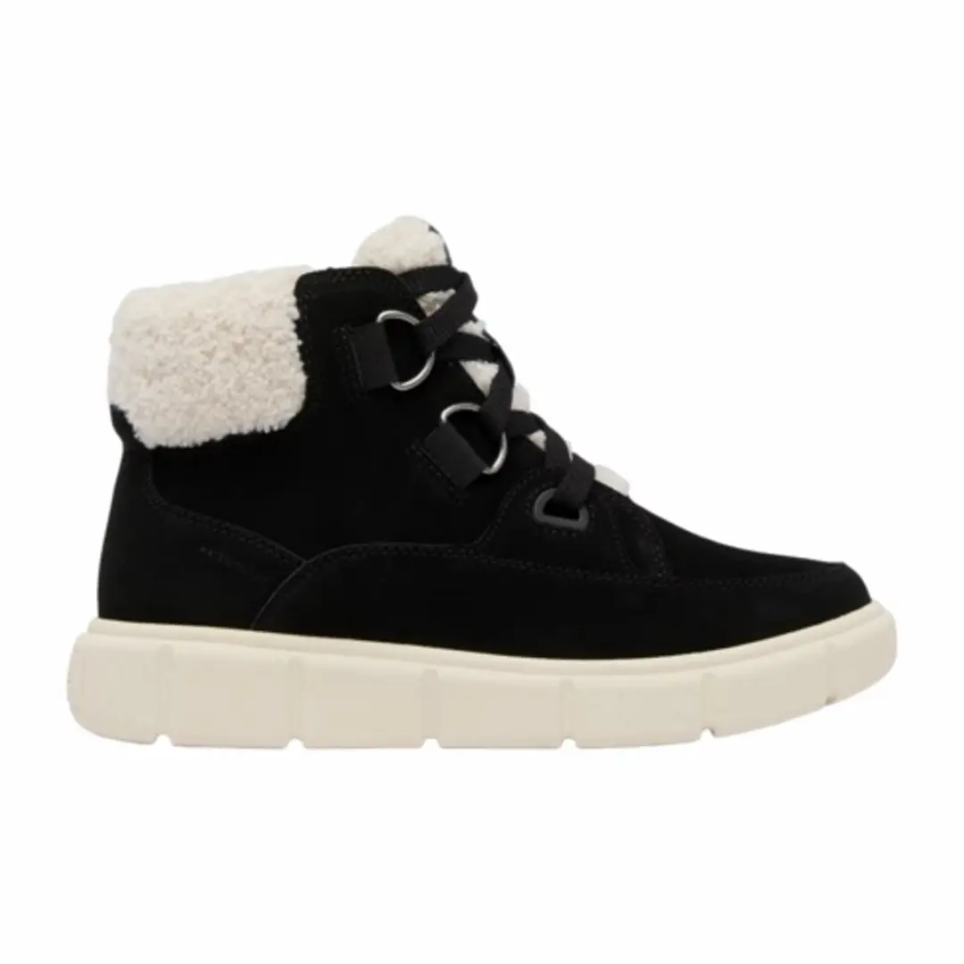 Sorel Explorer III NW Lace WP Dames Snowboots - Black/Sea Salt